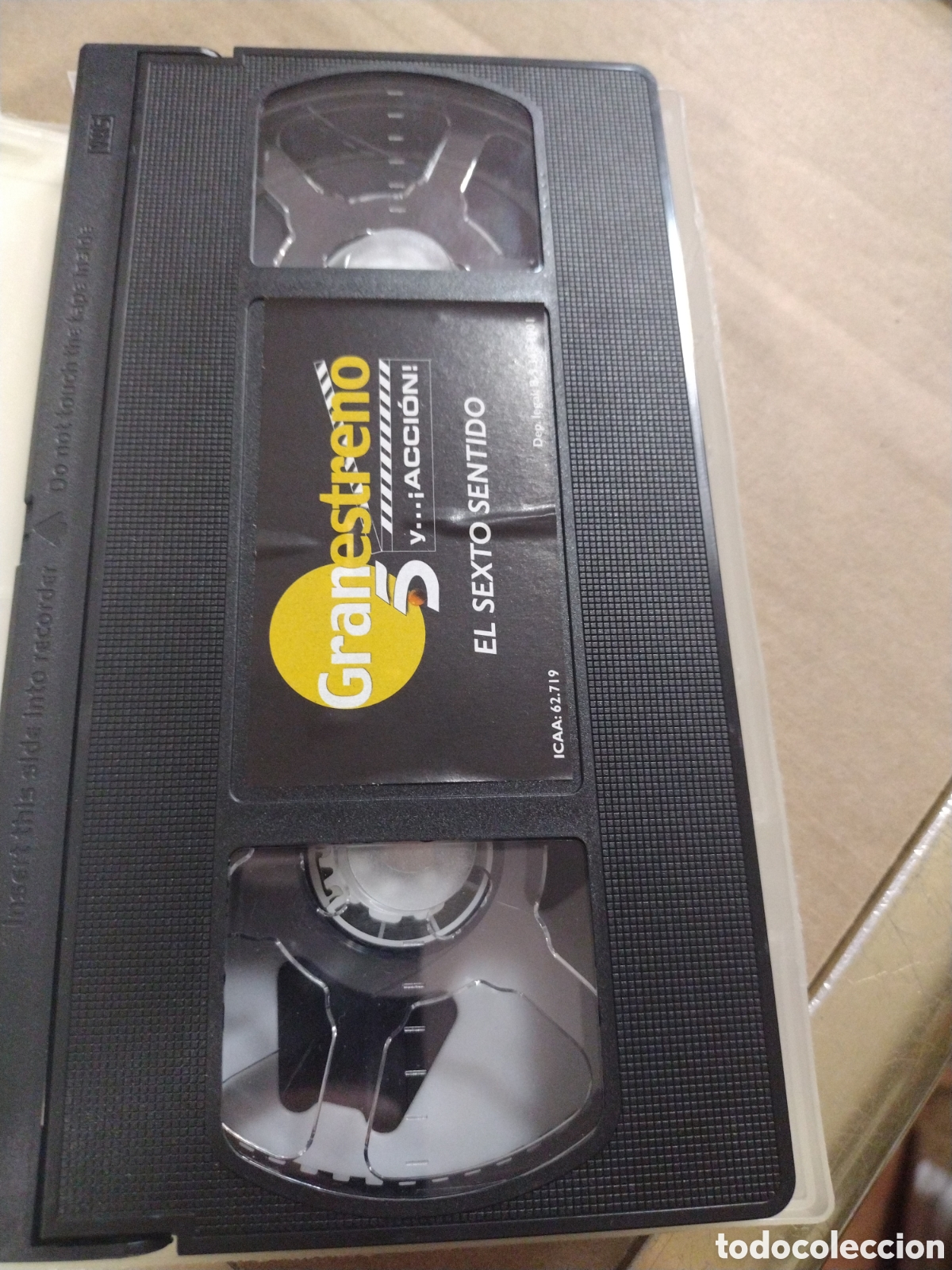 Cine: El sexto sentido. Bruce Willis. VHS - Foto 3