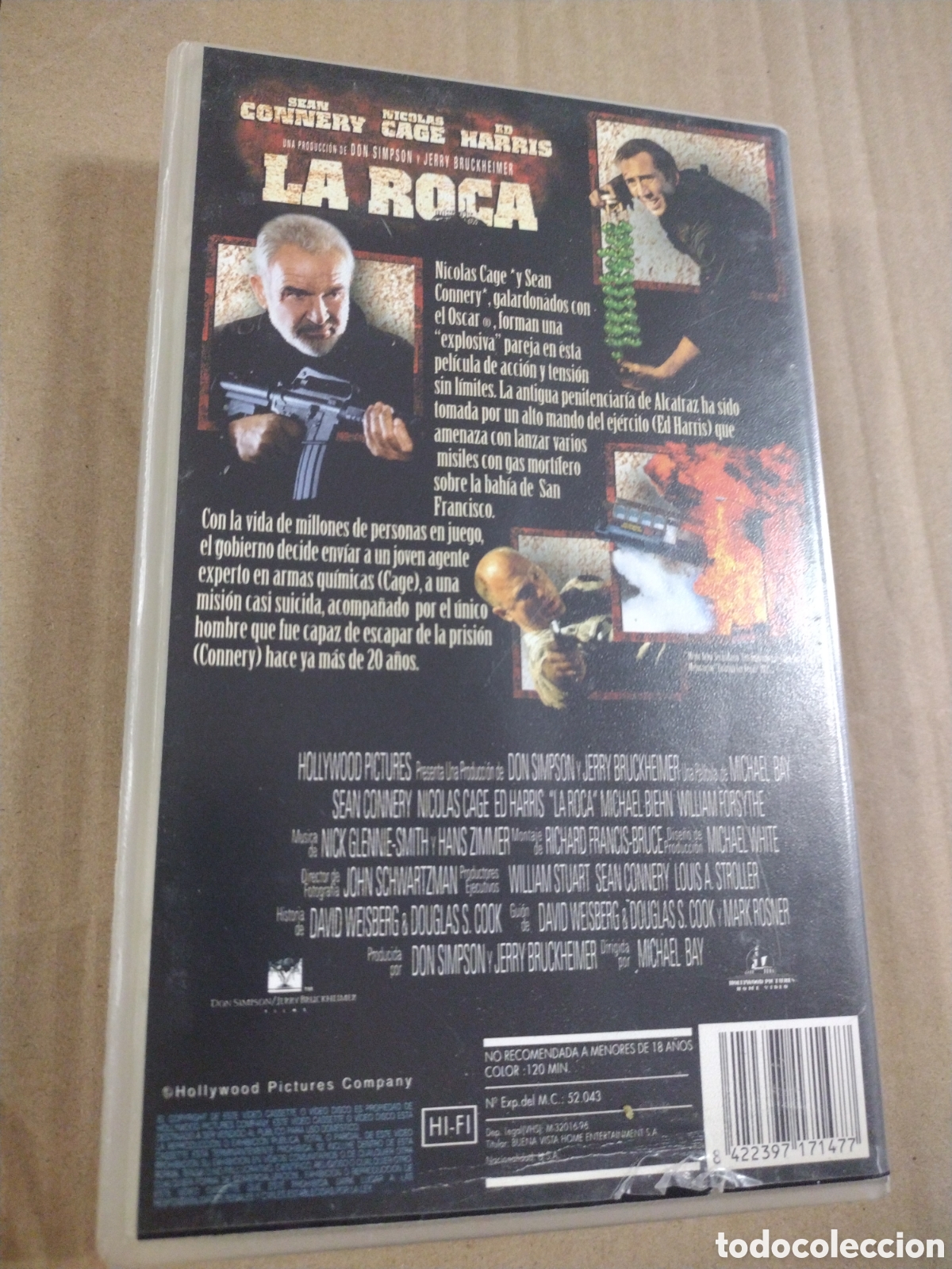 Cine: La Roca. Sean Connery. VHS - Foto 2