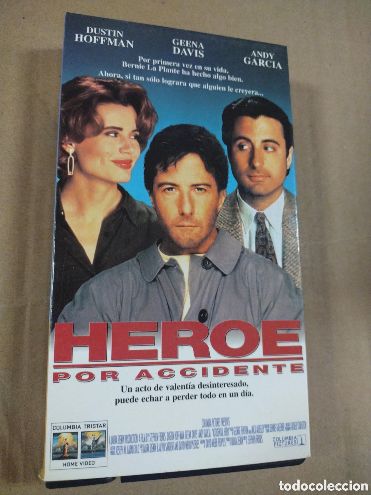 Cine: H&Eacute;ROE POR ACCIDENTE. VHS - Foto 1