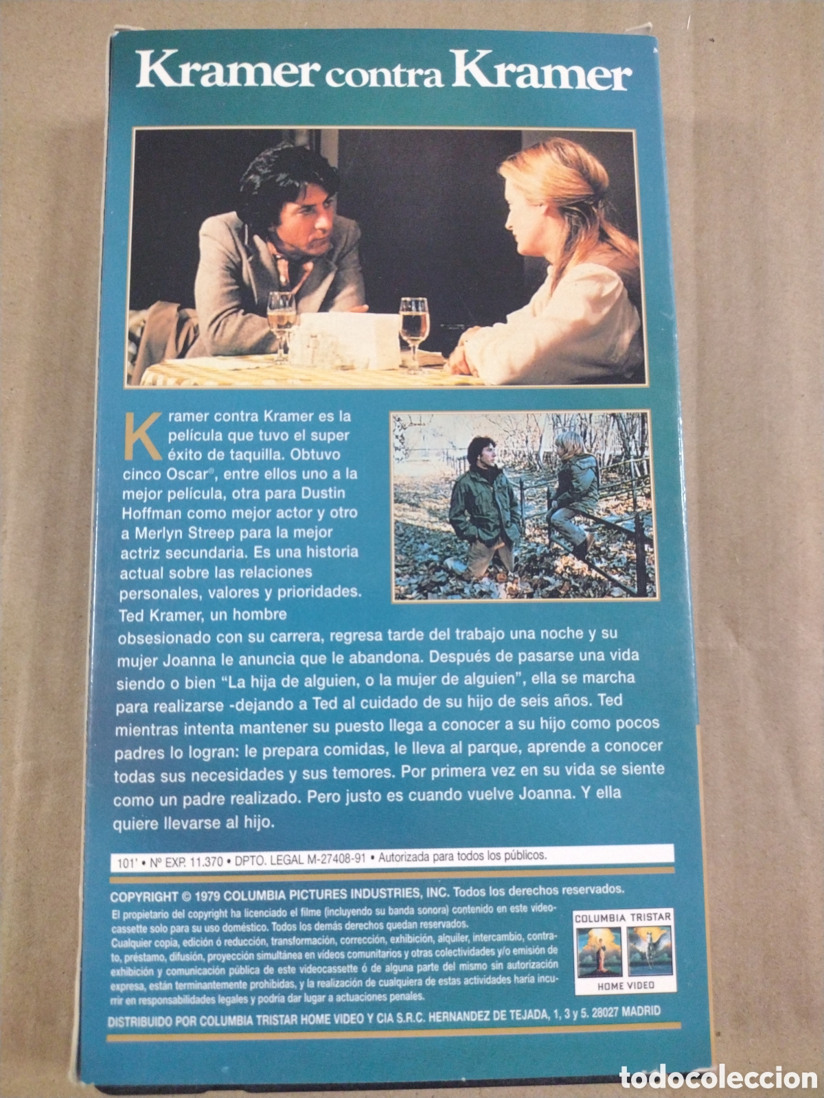 Cine: Kramer contra Kramer. VHS - Foto 2