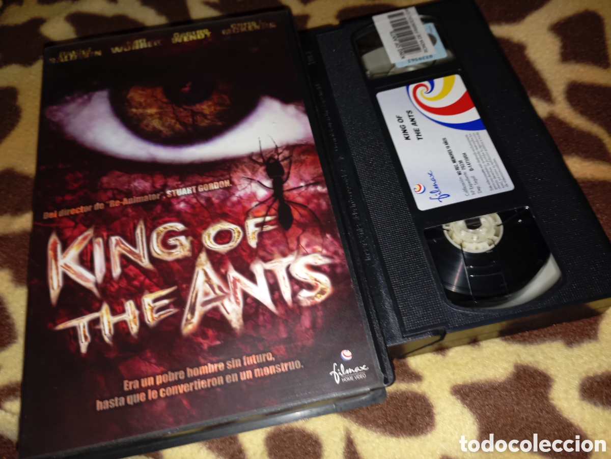 Cine: King of the ants- vhs- caja grande