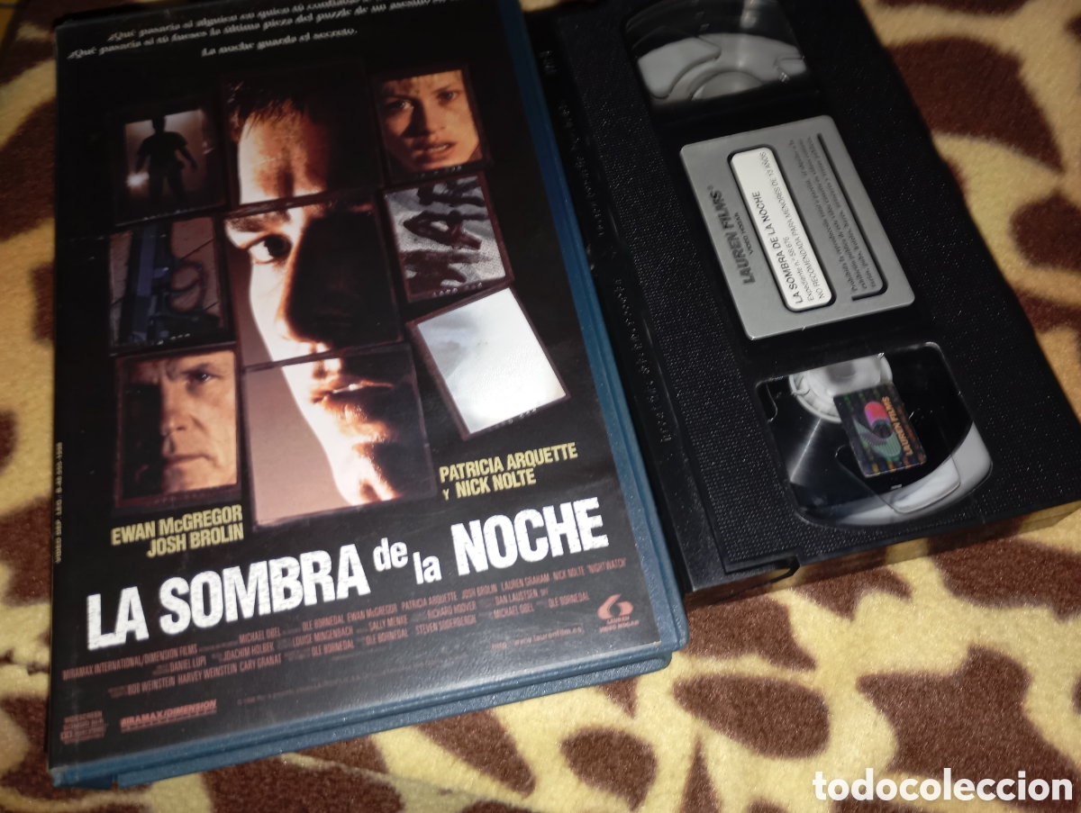 Cine: La sombra de la noche- vhs- caja grande (2)