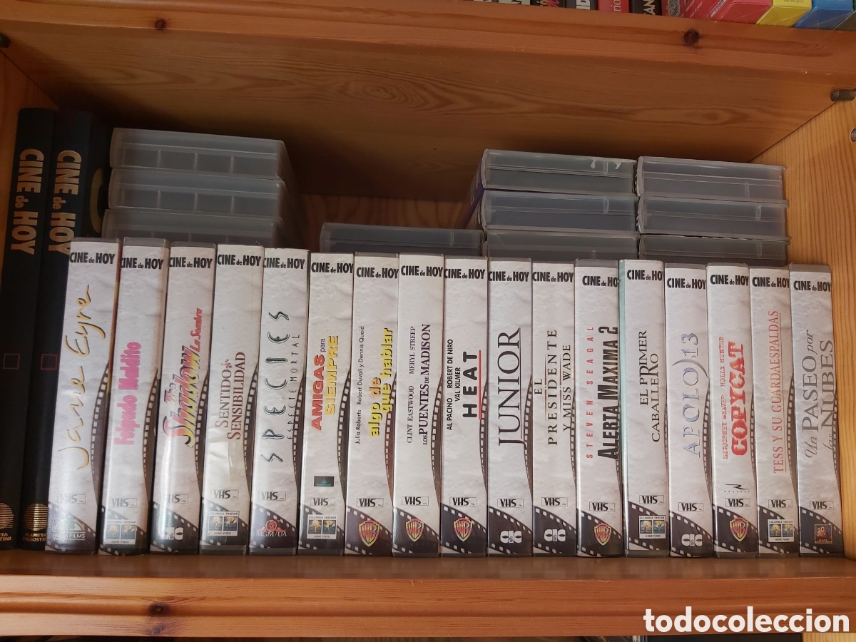 Cine: VHS * CINE DE HOY * 1997. PLANETA DE AGOSTINI * COLECCION 39 VHS + 2 TOMOS