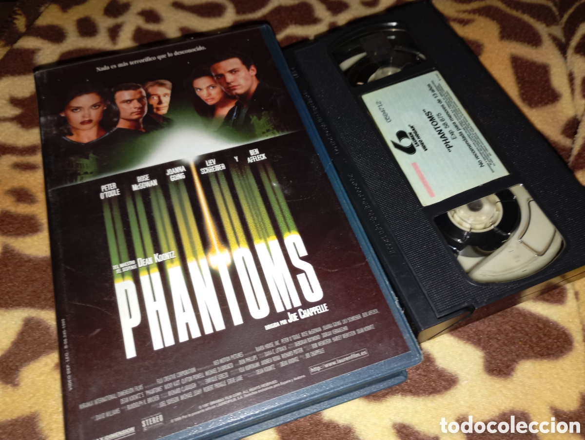 Cine: Phantoms- vhs- caja grande