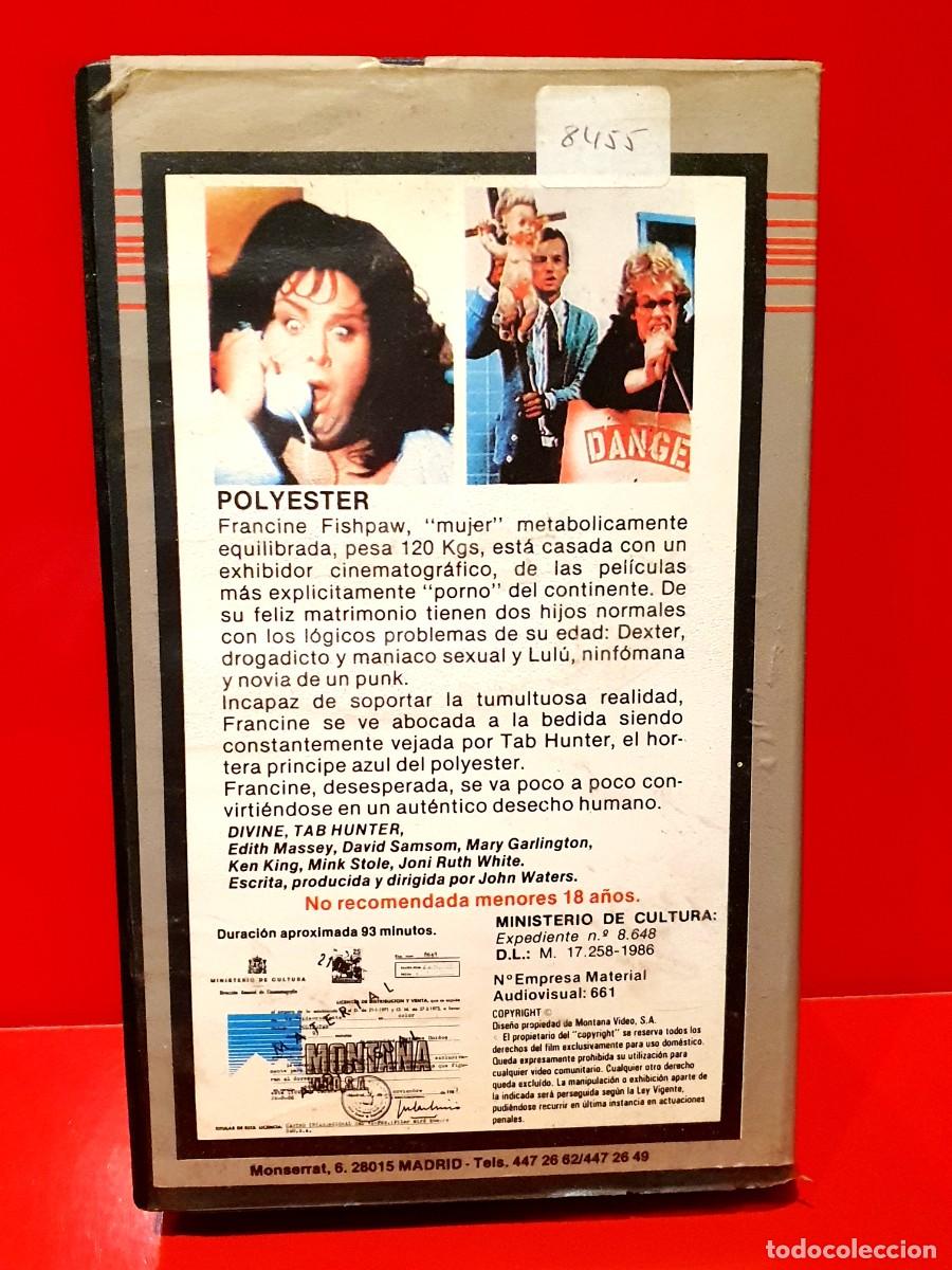 Cine: POLYESTER (1981) - COMEDIA de John Waters - TAB HUNTER, EDITH MASSEY, JOHN WATERS - Foto 2