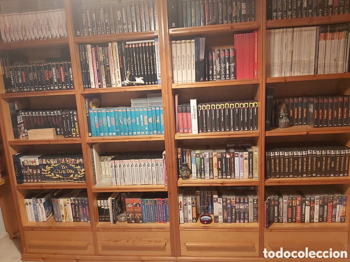 Cine: VHS * GRANDES EXITOS DE HOLLYWOOD * PLANETA DE AGOSTINI * COLECCION 38 VHS + 2 TOMOS ENCUADERNADOS *