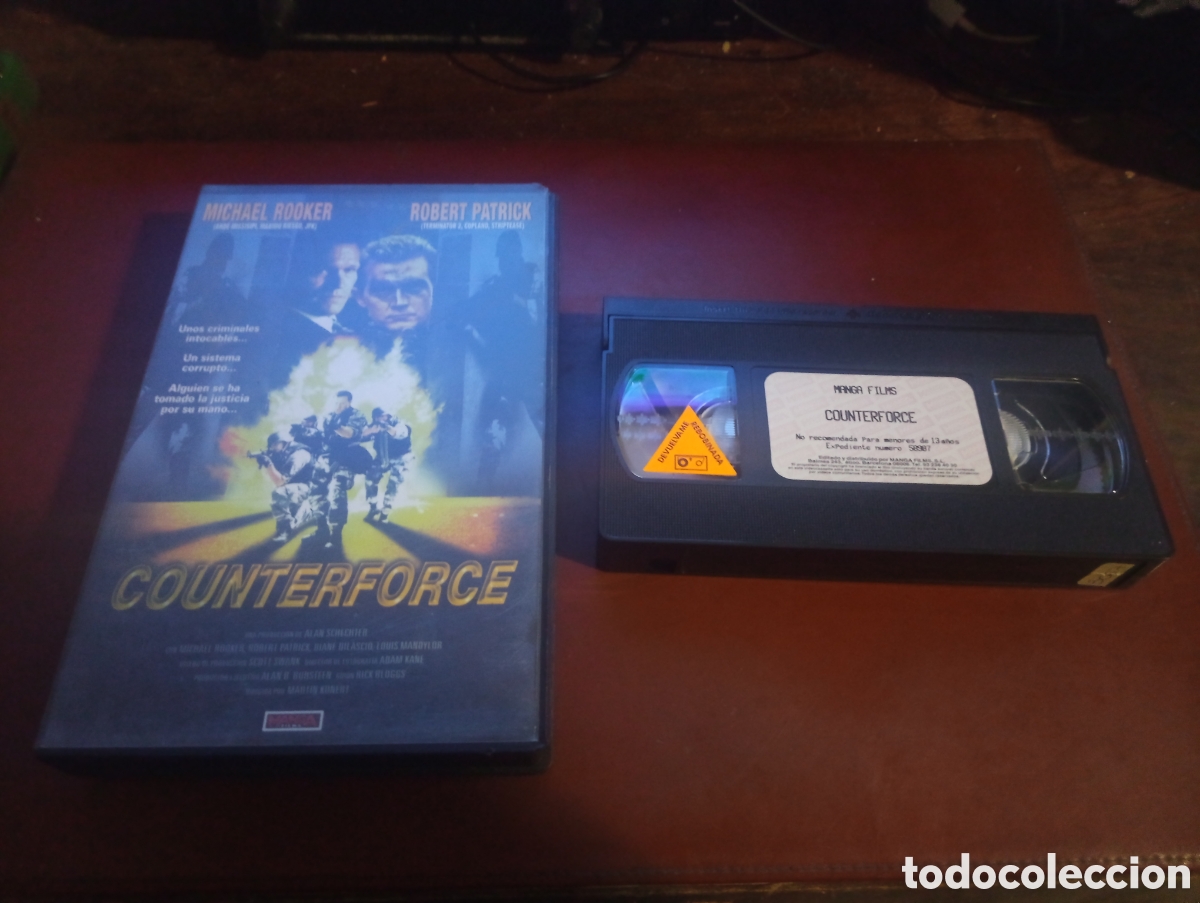 Cine: VHS COUNTERFORCE michael rooker - Foto 1
