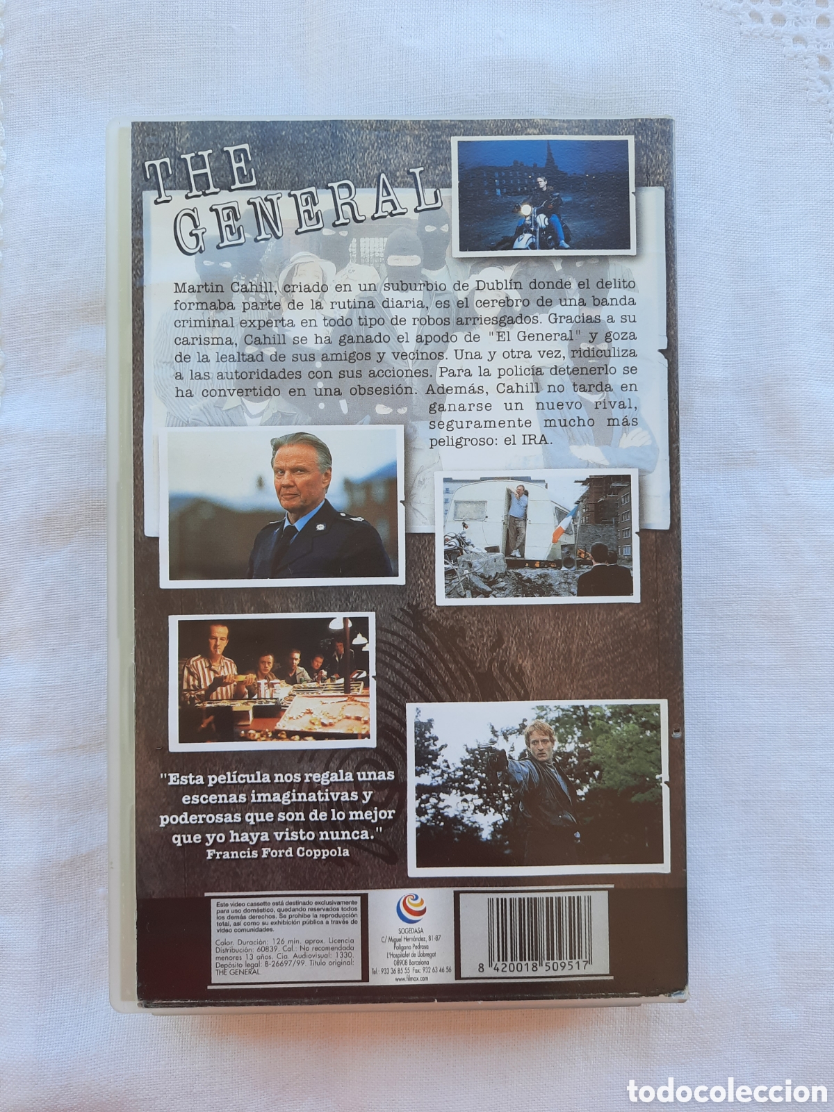 Cine: VHS - THE GENERAL de JOHN BOORMAN - Foto 2