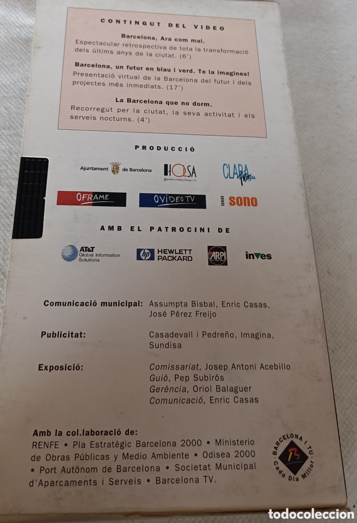 Cine: VHS La Gent de la Ciutat - Foto 2
