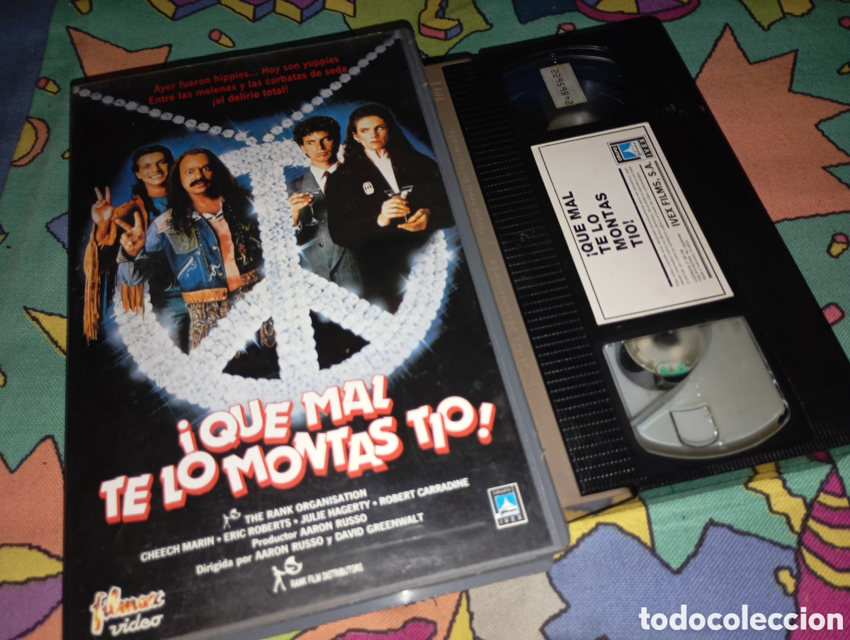Cine: Que mal te lo montas tio- vhs- descatalogada