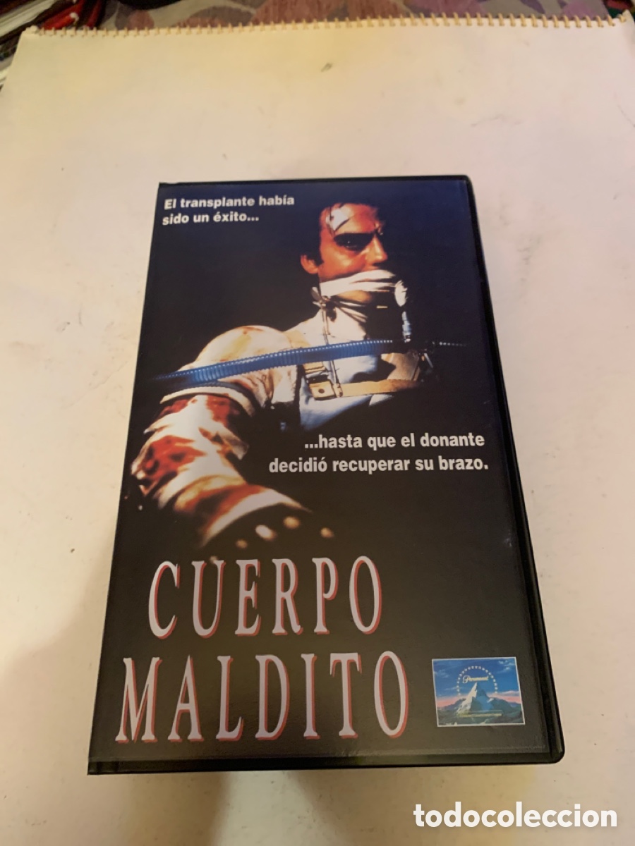 Cinema: Cuerpo maldito vhs terror vhs ciencia ficcion