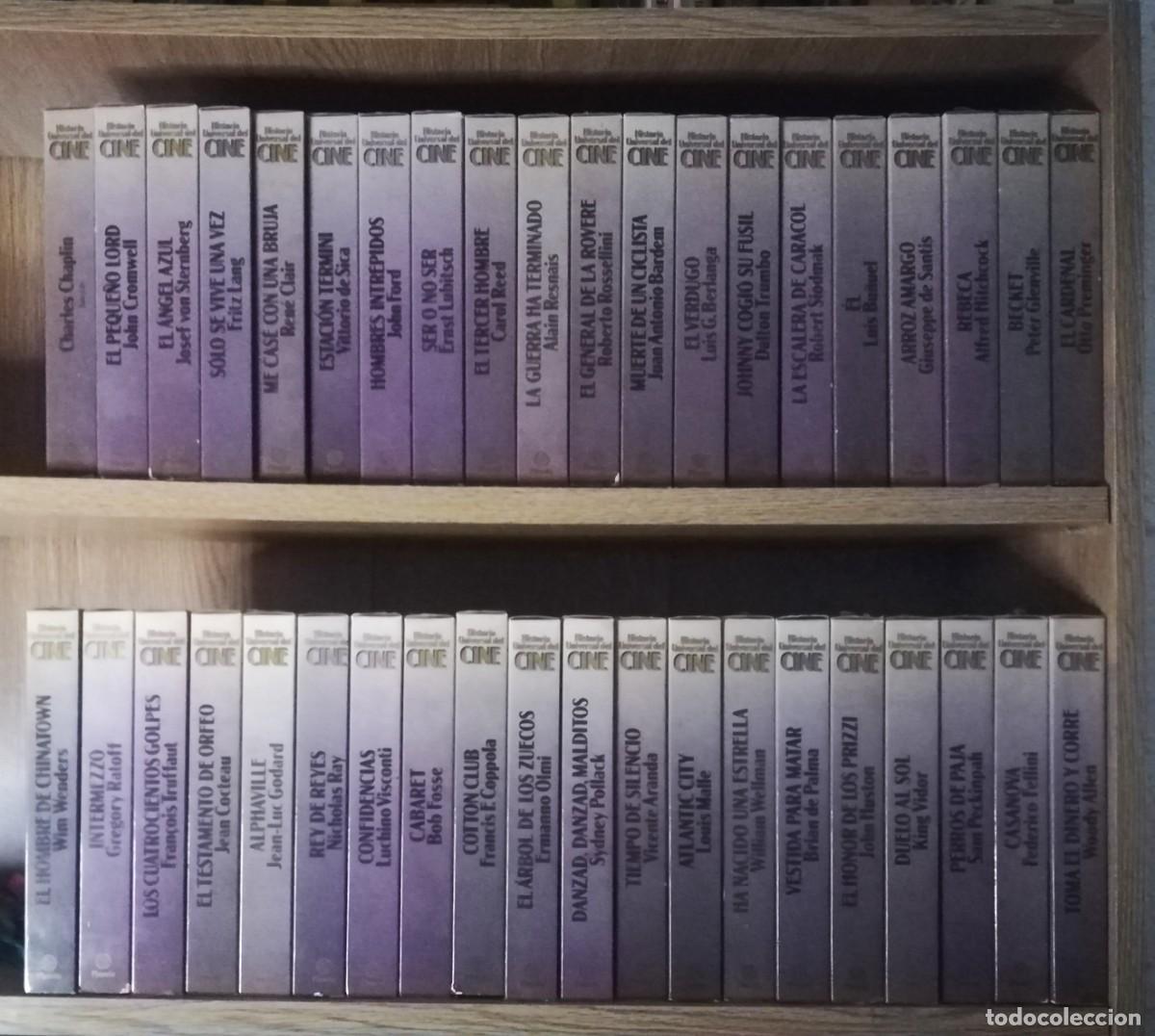 Cine: TODOVHS: 40 pel&iacute;culas Historia Universal del Cine - Completa