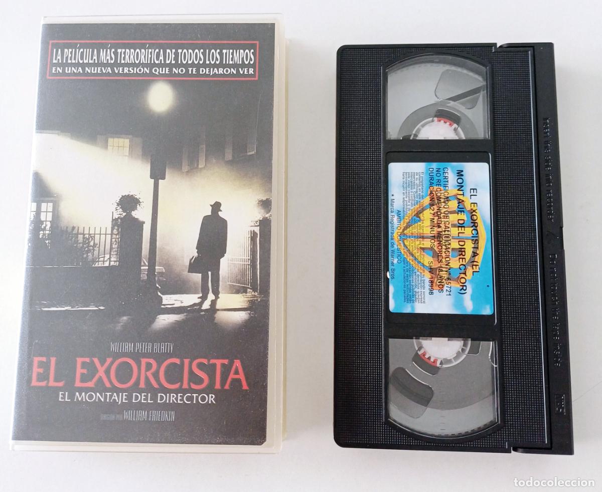 Cine: ANTIGUA PELICULA VHS EL EXOSRCISTA EL MONTAJE DEL DIRECTOR