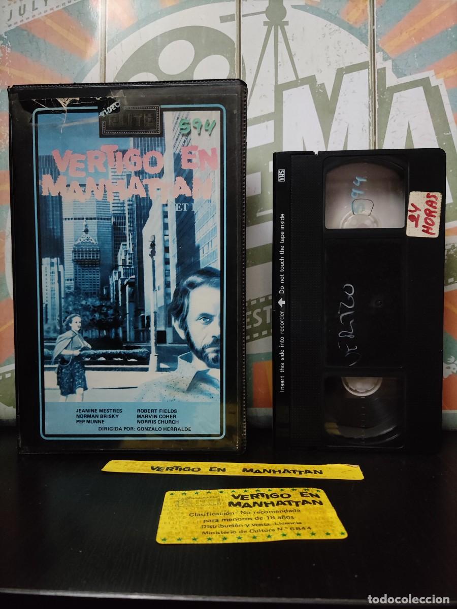Cinema: BF 3 VHS V&eacute;rtigo en Manhattan - Jeanine Mestres, Robert Fields
