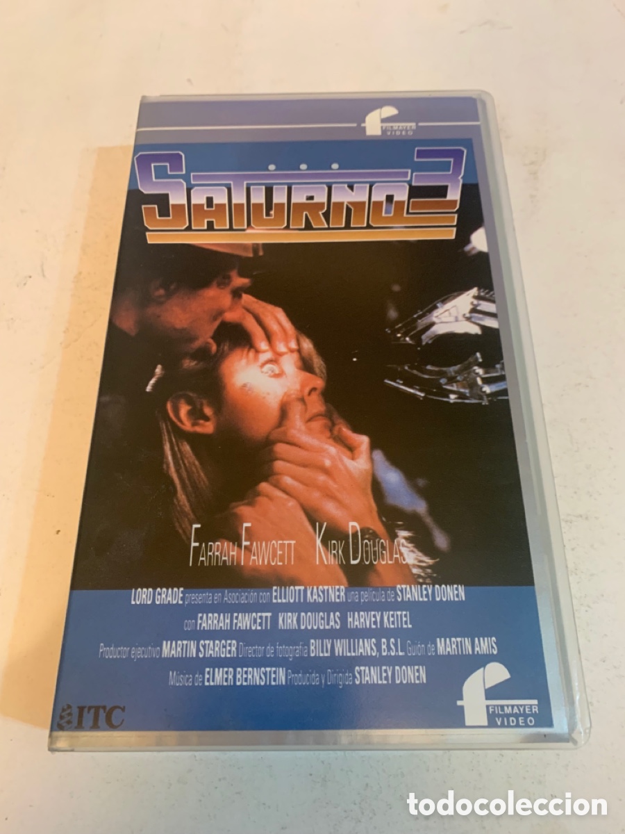 Cine: Saturno 3 cine terror vhs ciencia ficcion