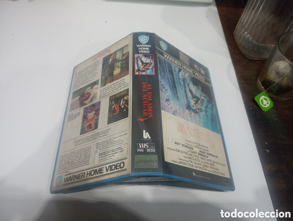 Cine: VHS Warner EL ESLABON DEL NIAGARA - Foto 2