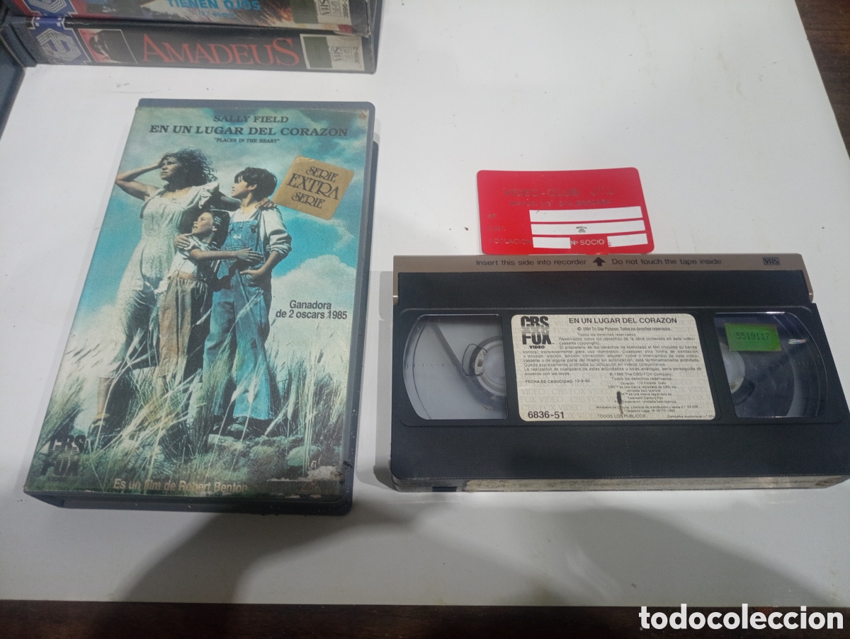 Cine: VHS FOX EN UN LUGAR DEL CORAZON - Foto 1