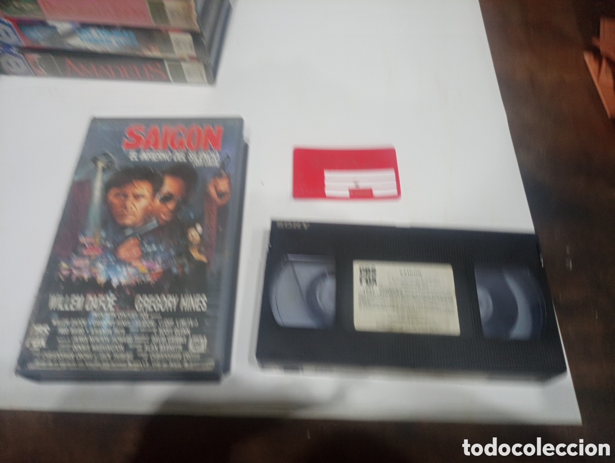 Cine: VHS fox SAIGON EL INFIERNO DEL SILENCIO - Foto 1