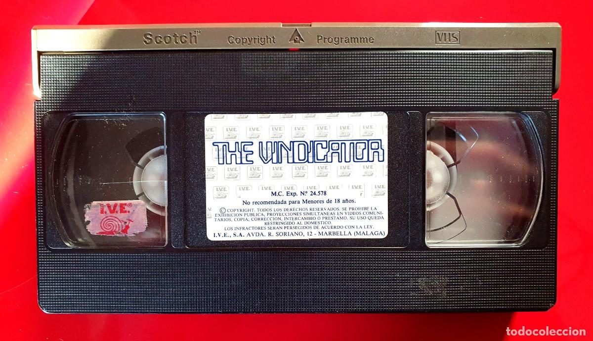 Cine: THE VINDICATOR - SOLO CINTA VHS - Foto 1
