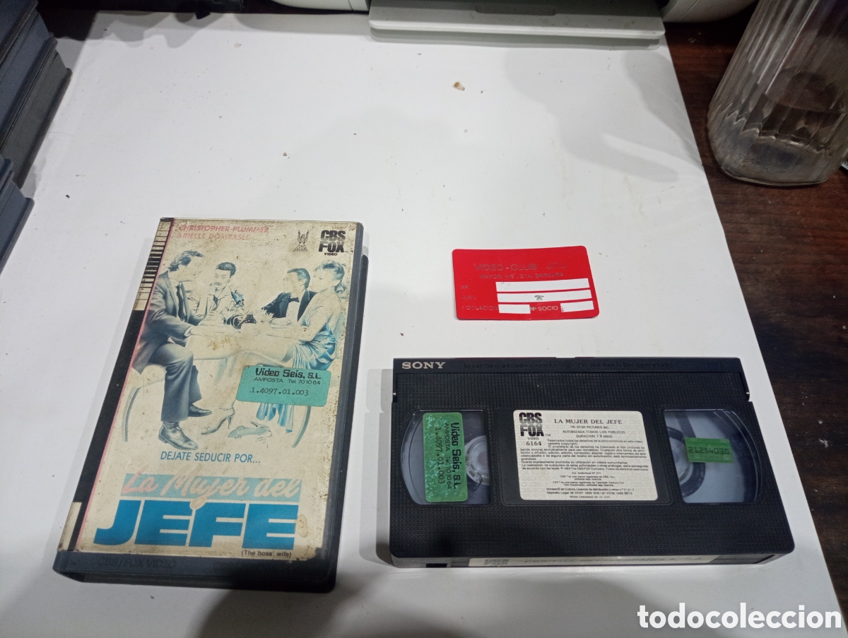 Cine: VHS FOX la mujer del jefe - Foto 1