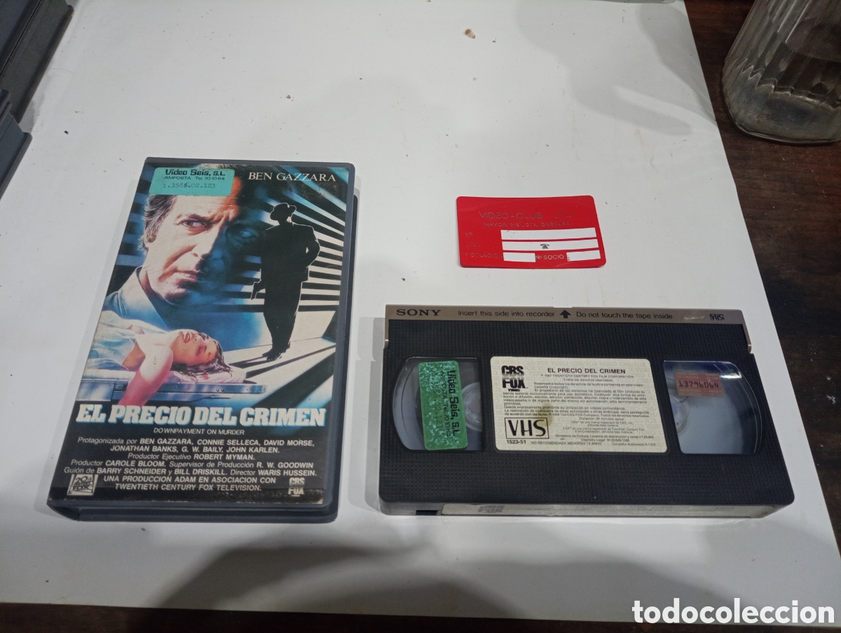 Cine: VHS FOX EL CRIMEN DEL PRECIO - Foto 1