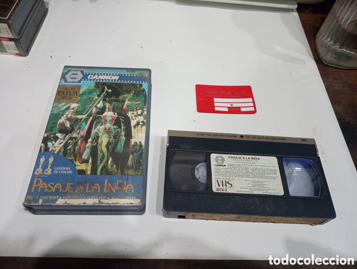 Cine: VHS FOX PASAJE A LA INDIA - Foto 1