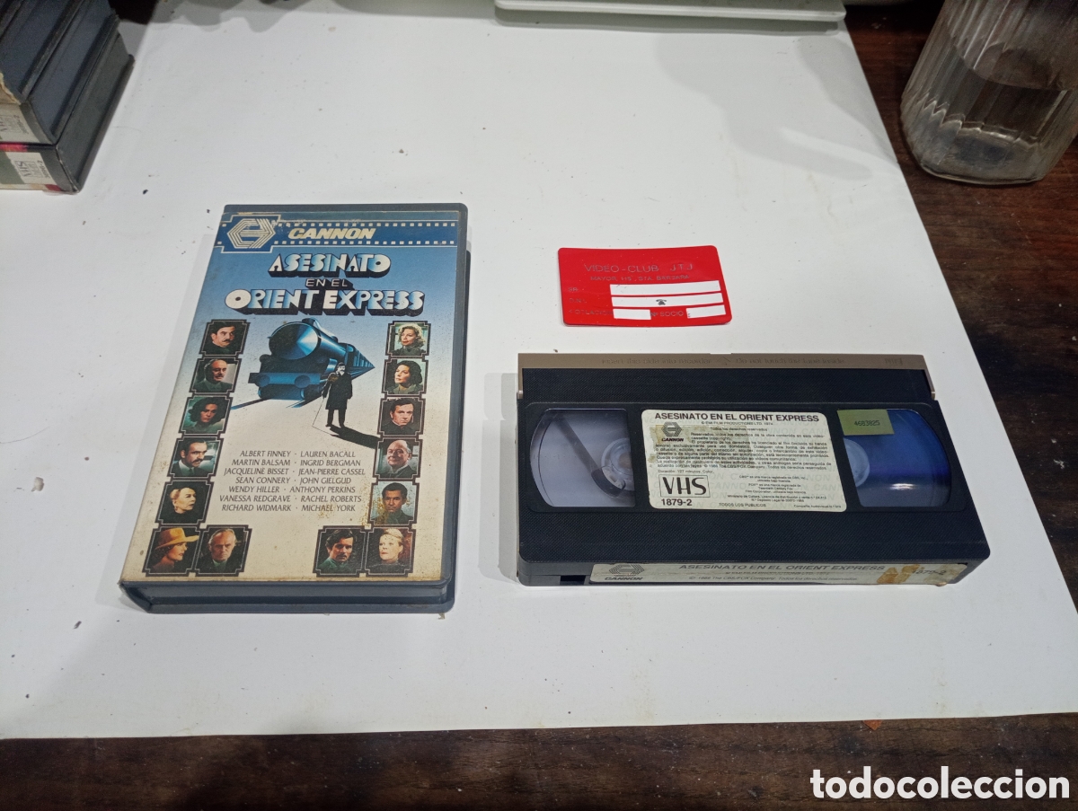 Cine: VHS FOX ASESINATO EN EL ORIENT EXPRESS - Foto 1