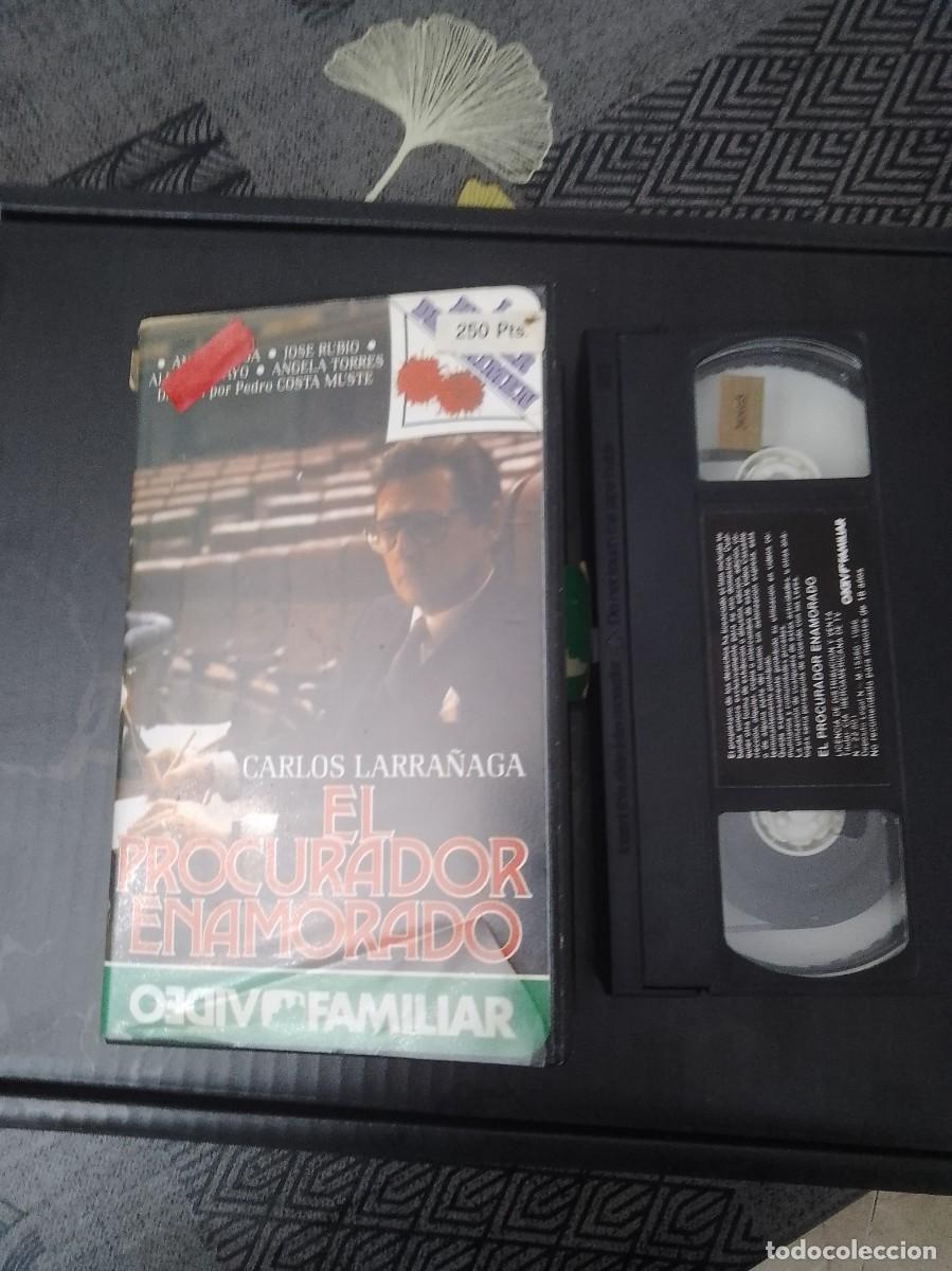Cin&eacute;ma: El procurador enamorado vhs rrareza vhs A&ntilde;os, 80