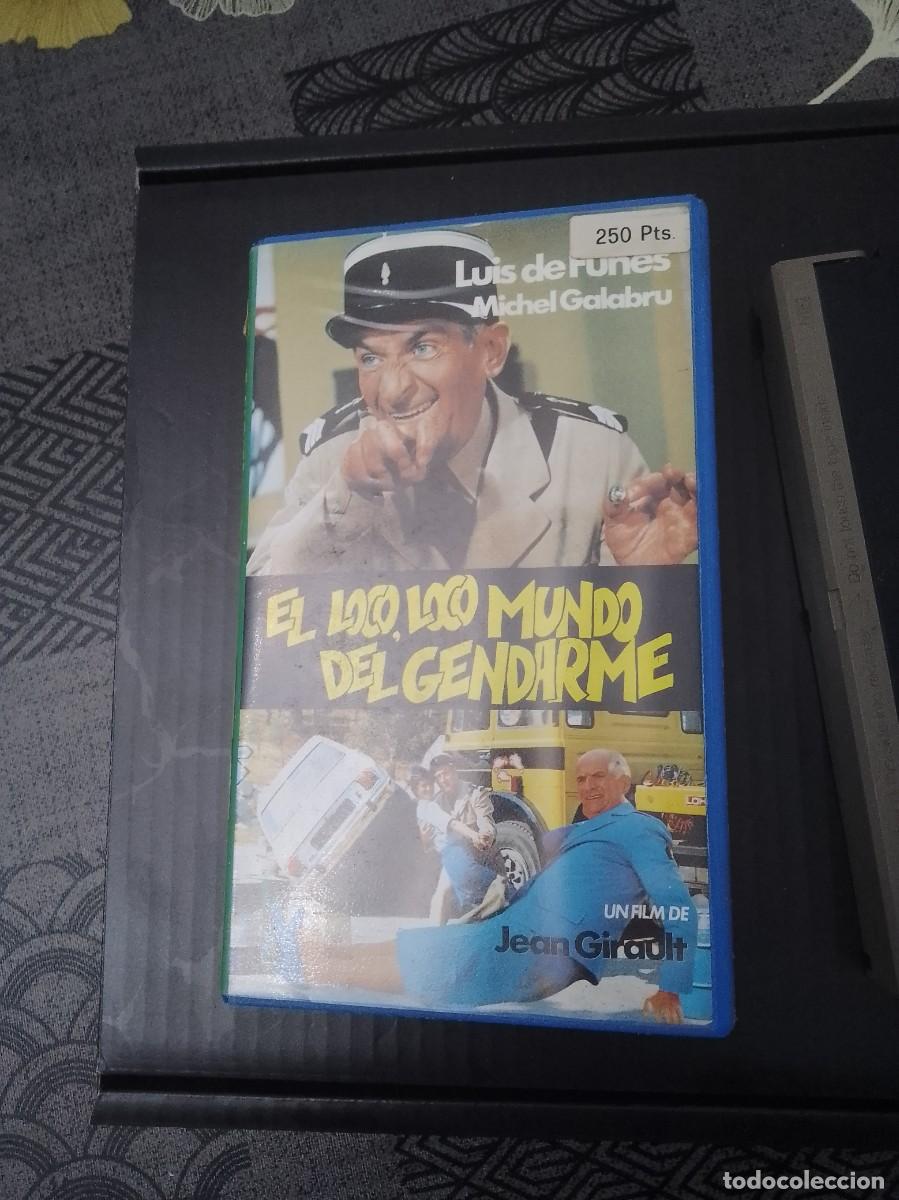 Cin&eacute;ma: El loco loco mundo de gendarme vhs a&ntilde;os 80