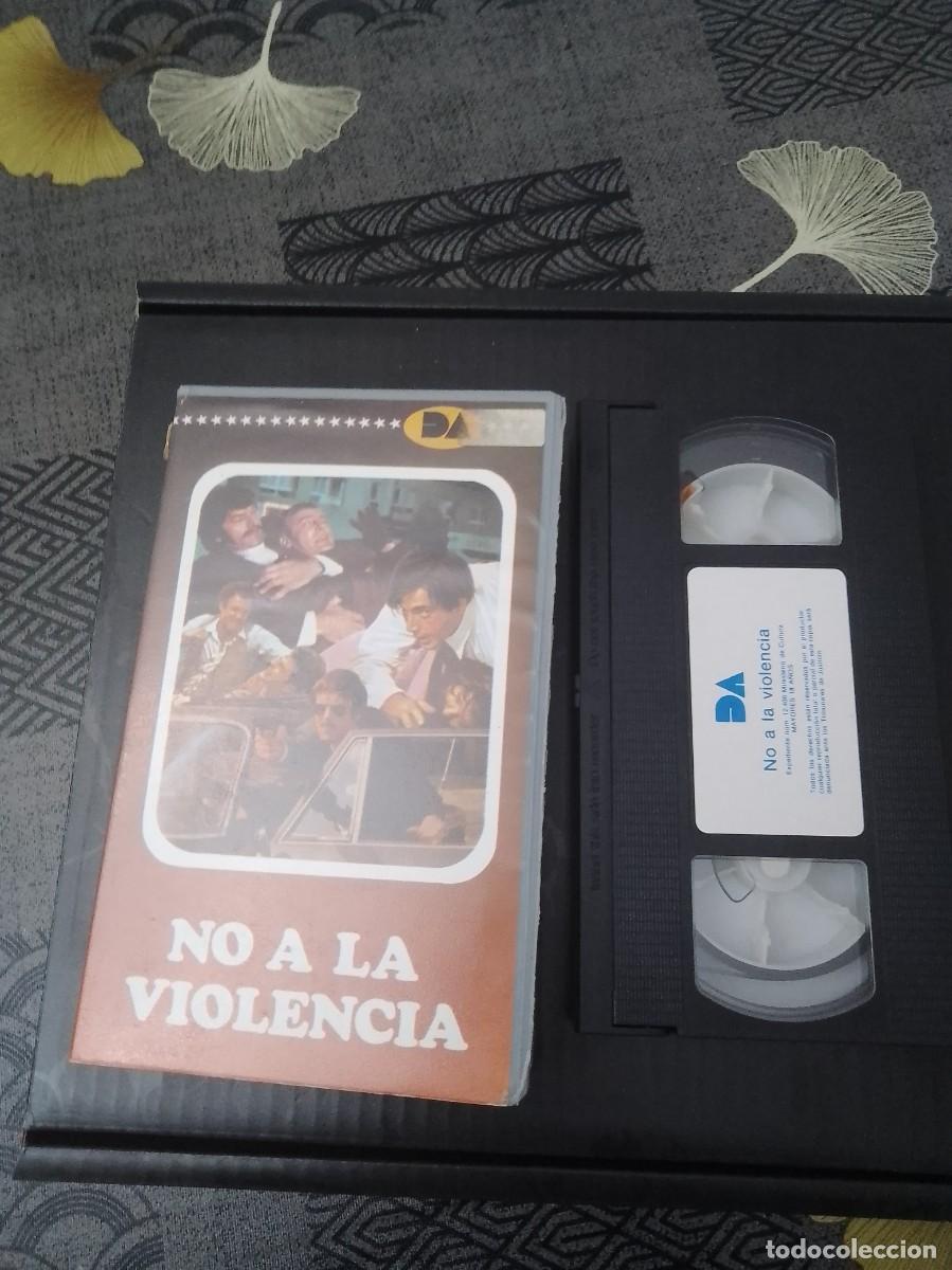 Cin&eacute;ma: No a la violencia vhs rrareza vhs A&ntilde;os 80
