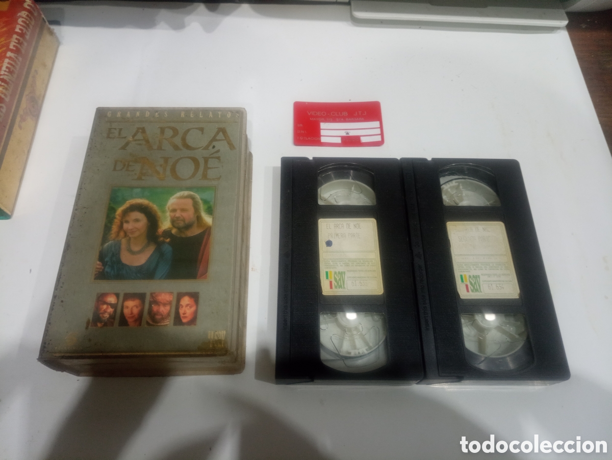 Cine: VHS doble el arca de noe - Foto 1