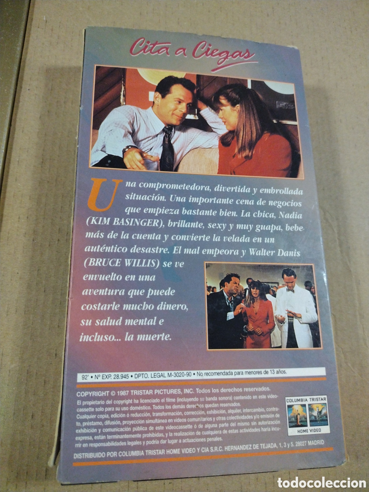 Cine: Cita a Ciegas. VHS... - Foto 2