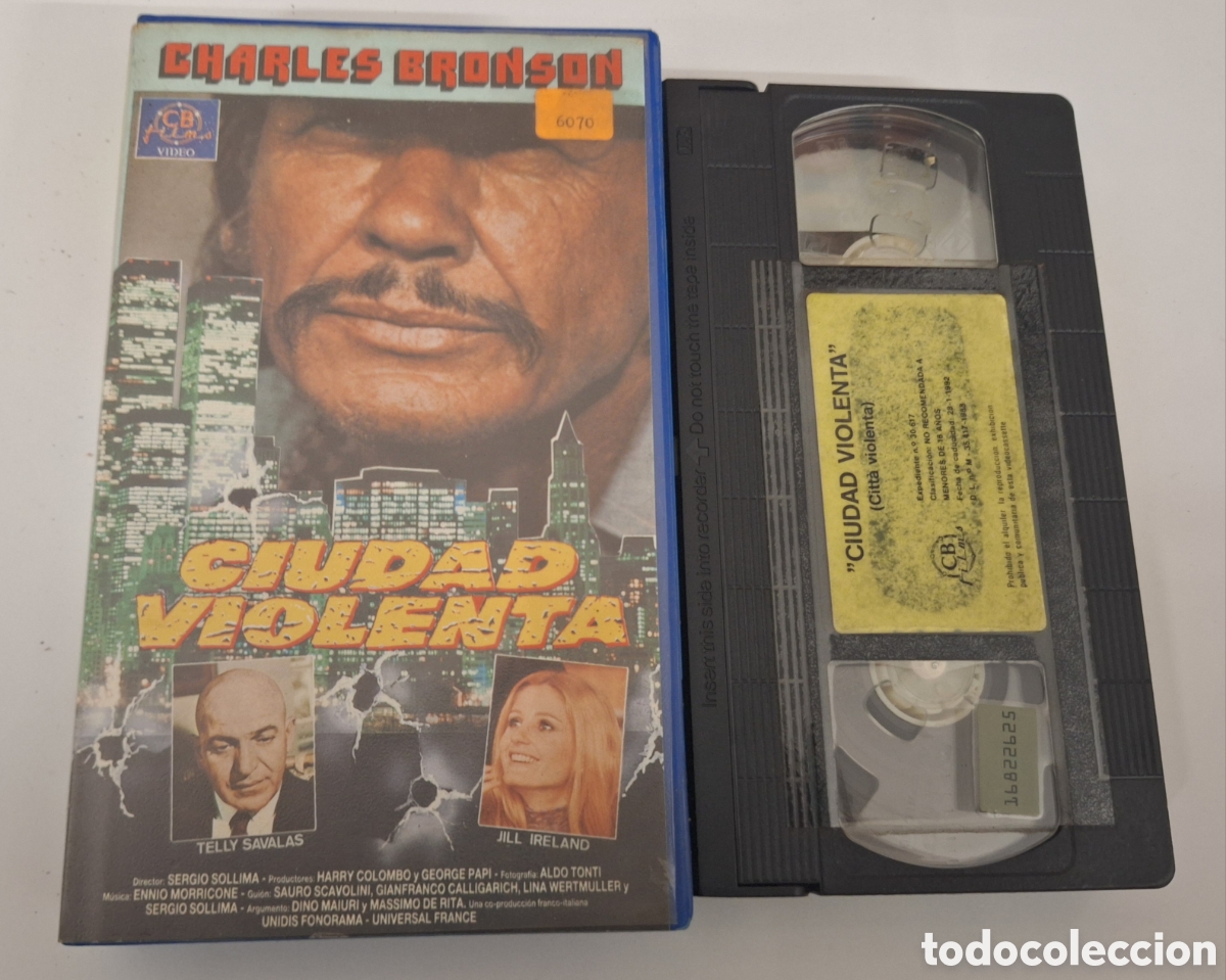 Cine: Ciudad Violenta VHS Charles Bronson - Foto 1