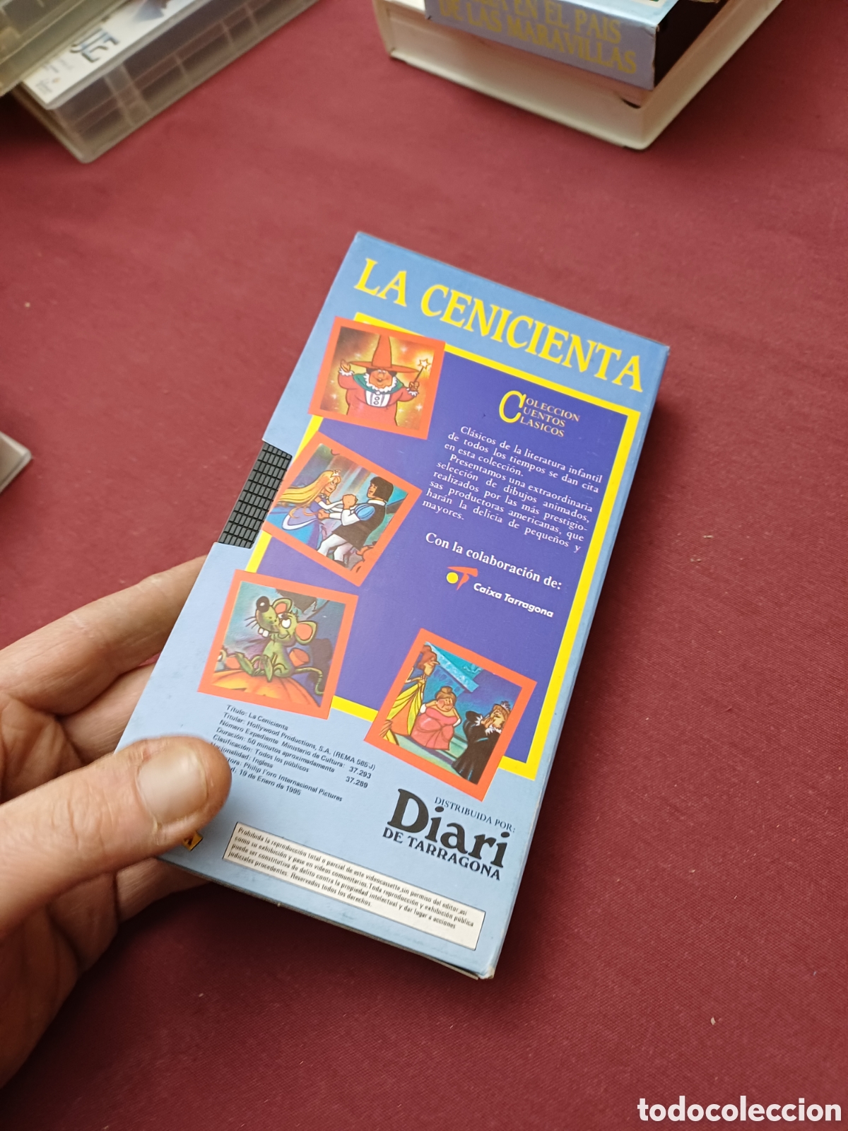 Cine: VHS PELICULA LA CENICIENTA - Foto 2