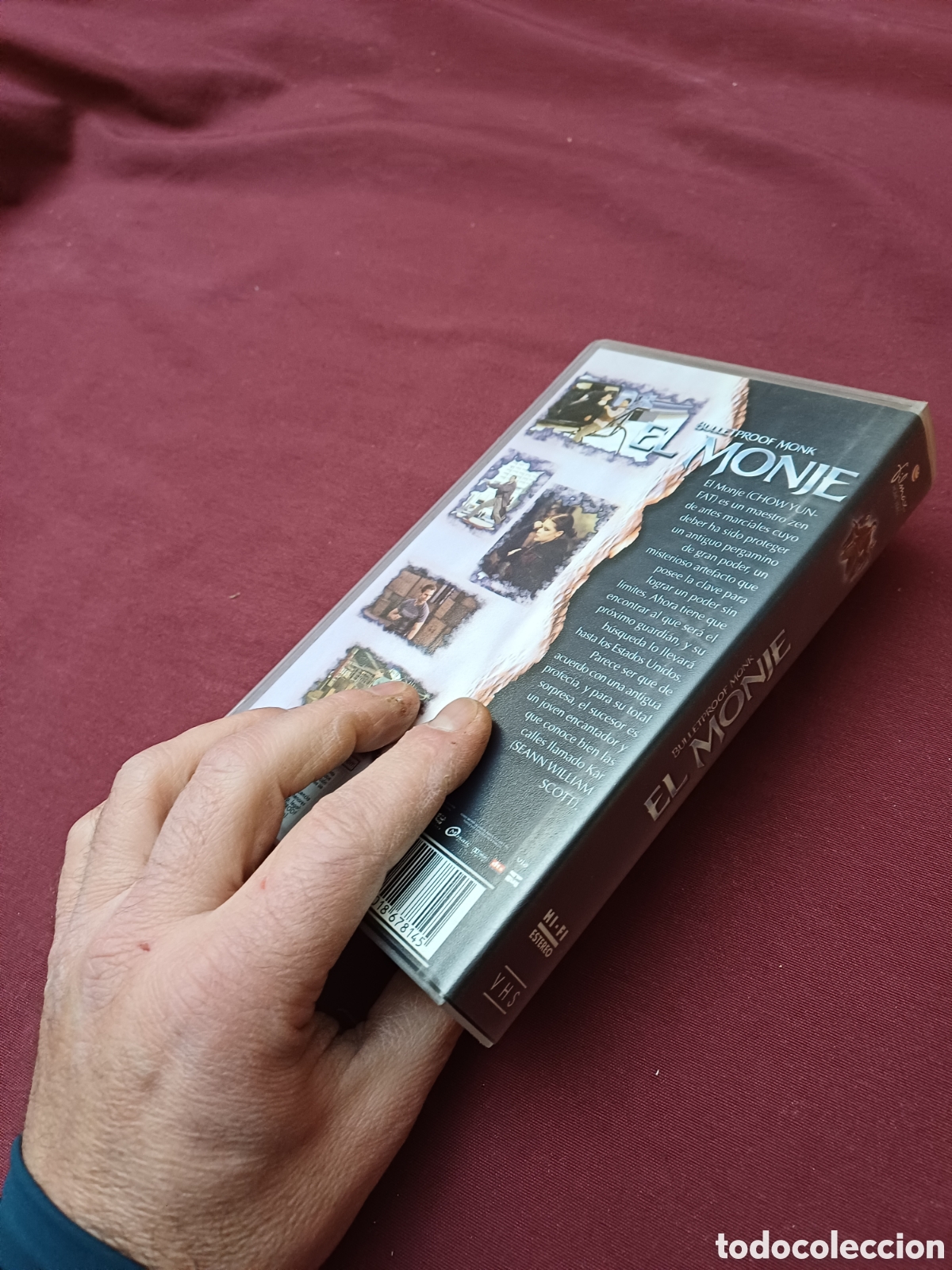 Cine: VHS PELICULA, EL MONJE, UN PODER SOBRENATURAL.... - Foto 2