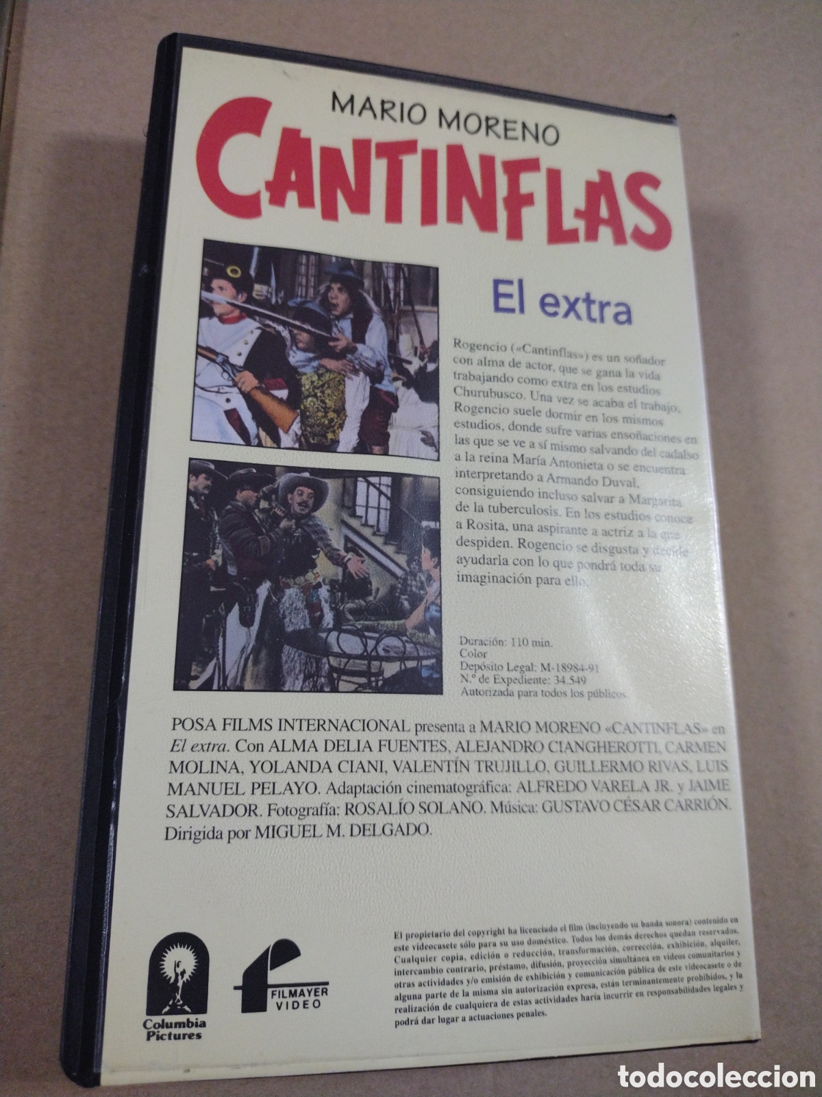 Cine: Cantinflas. El extra. VHS. - Foto 2