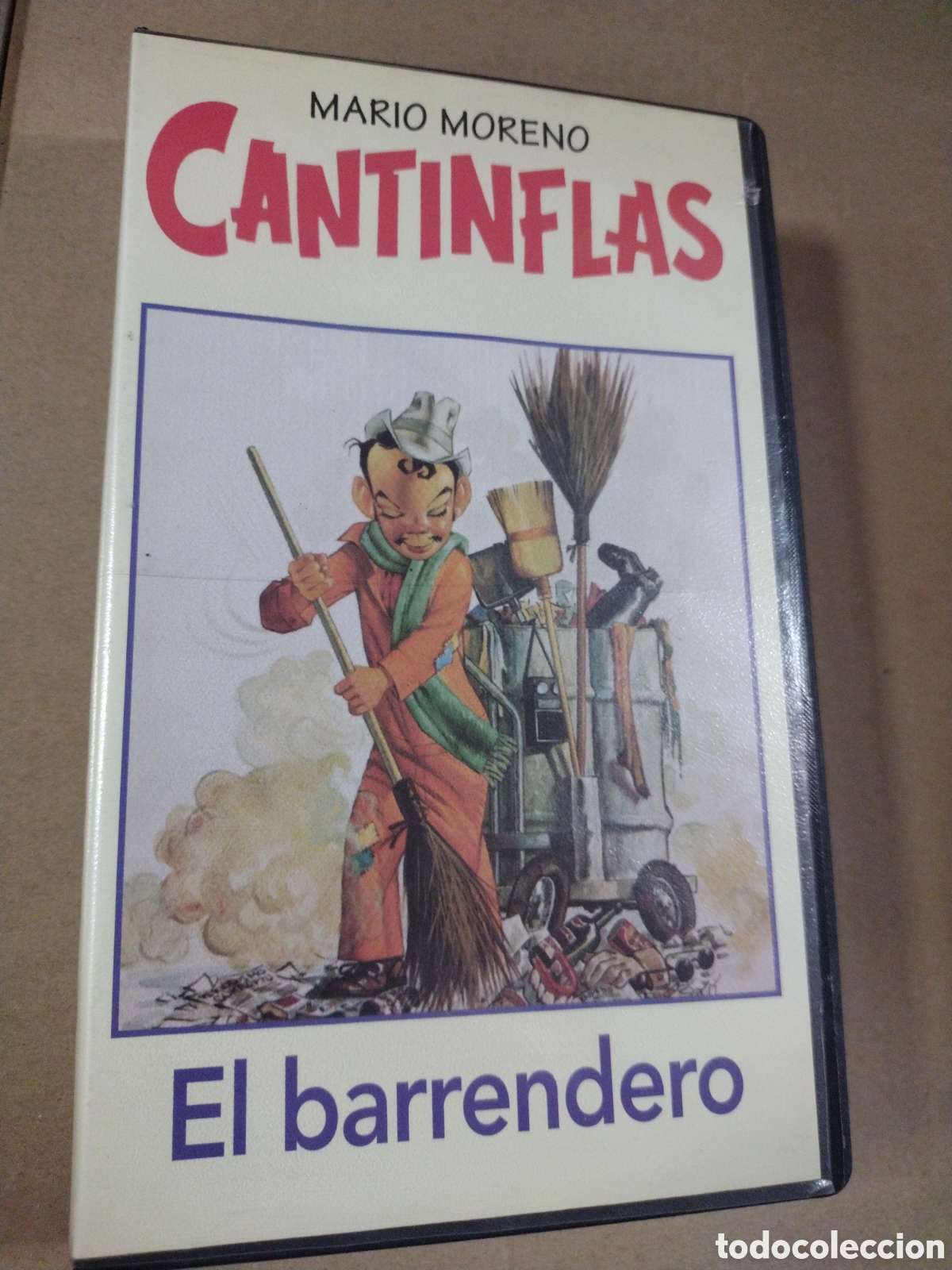 Cine: Cantinflas. El barrendero. VHS. - Foto 1