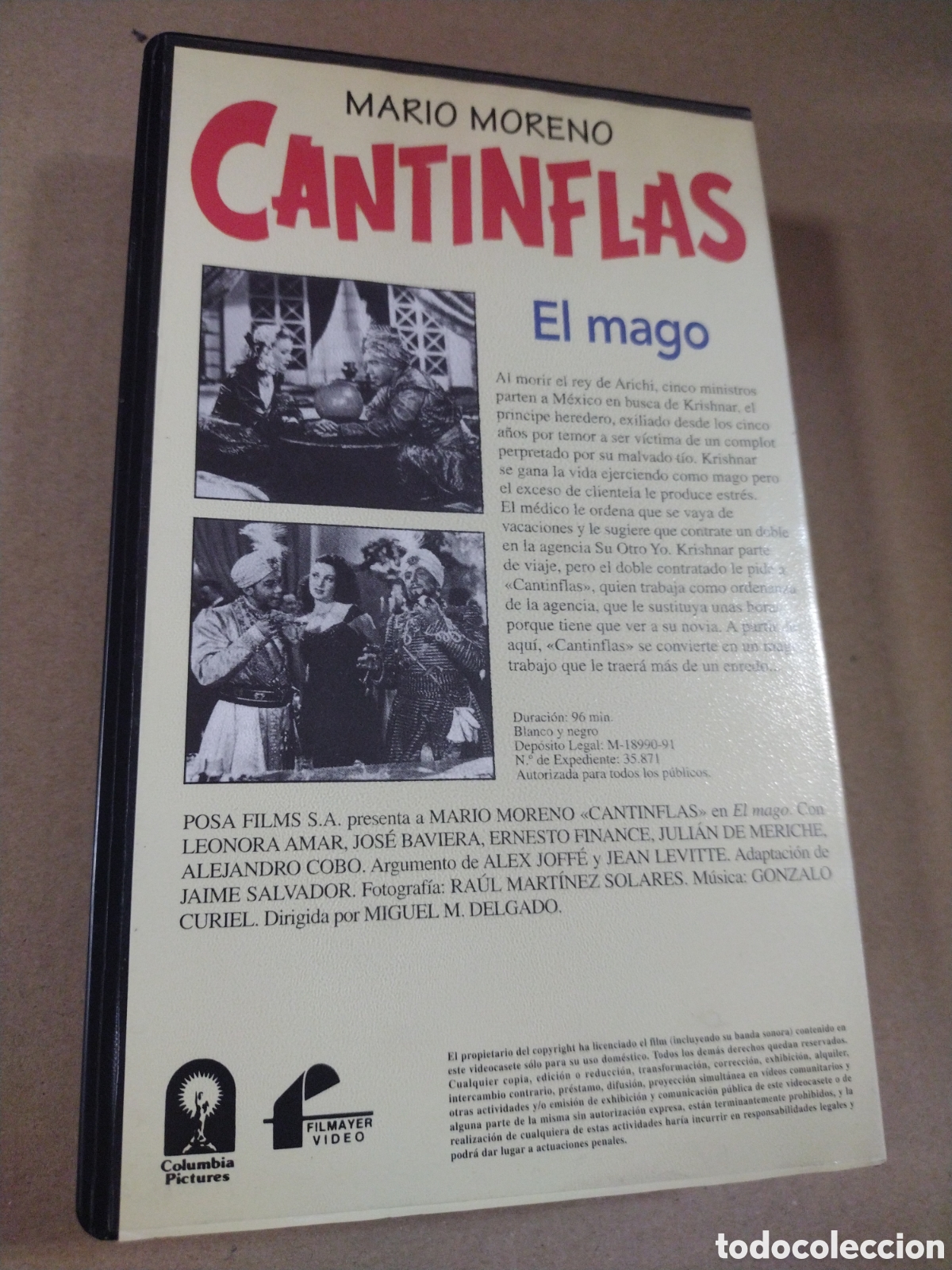 Cine: Cantinflas. El mago. VHS. - Foto 2