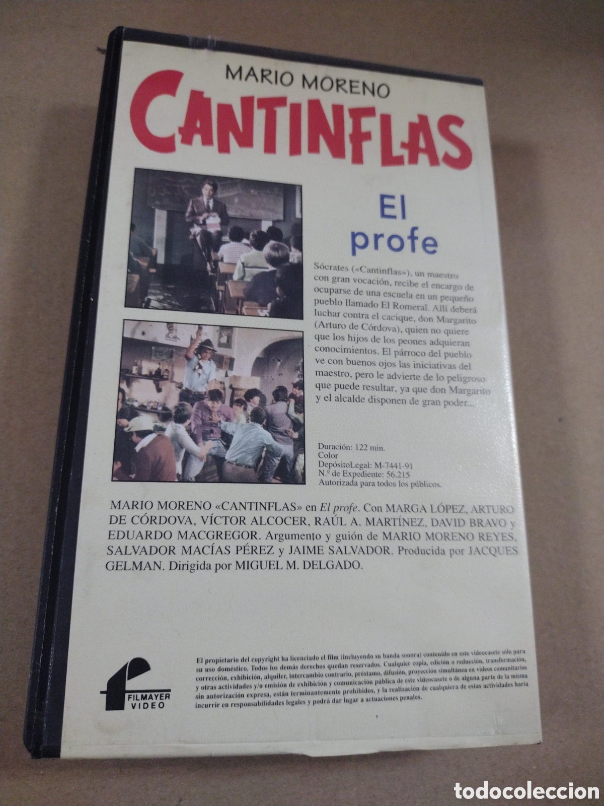 Cine: Cantinflas. El padre. VHS. - Foto 2