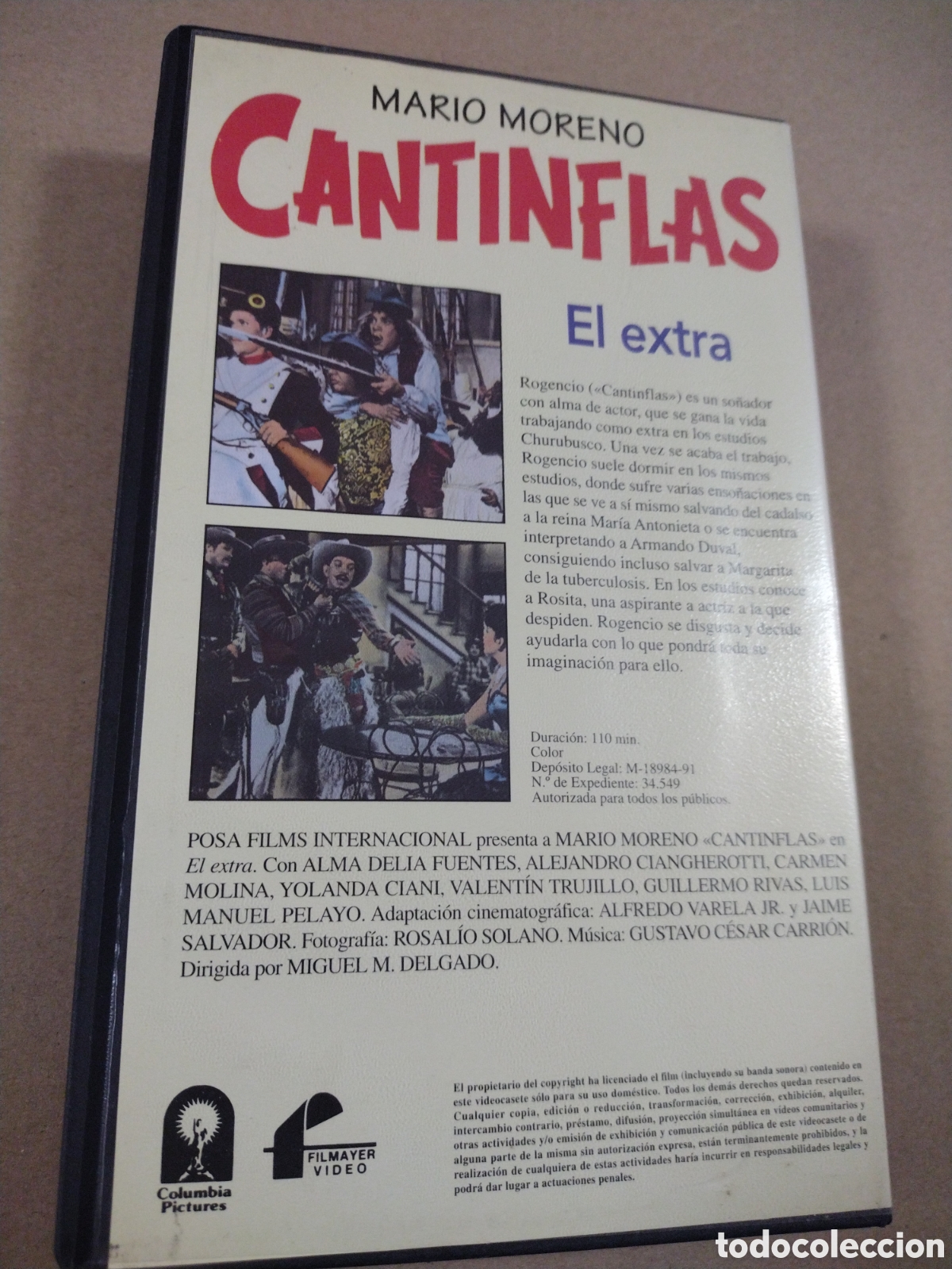 Cine: Cantinflas. El extra. VHS. - Foto 2