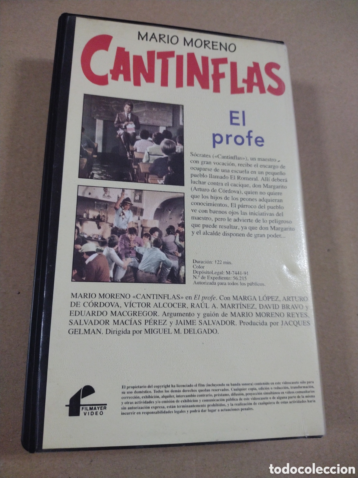 Cine: Cantinflas. El profe. VHS. - Foto 2