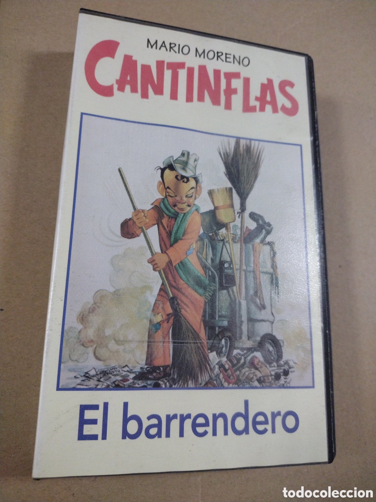 Cine: Cantinflas. El barrendero. VHS. - Foto 1