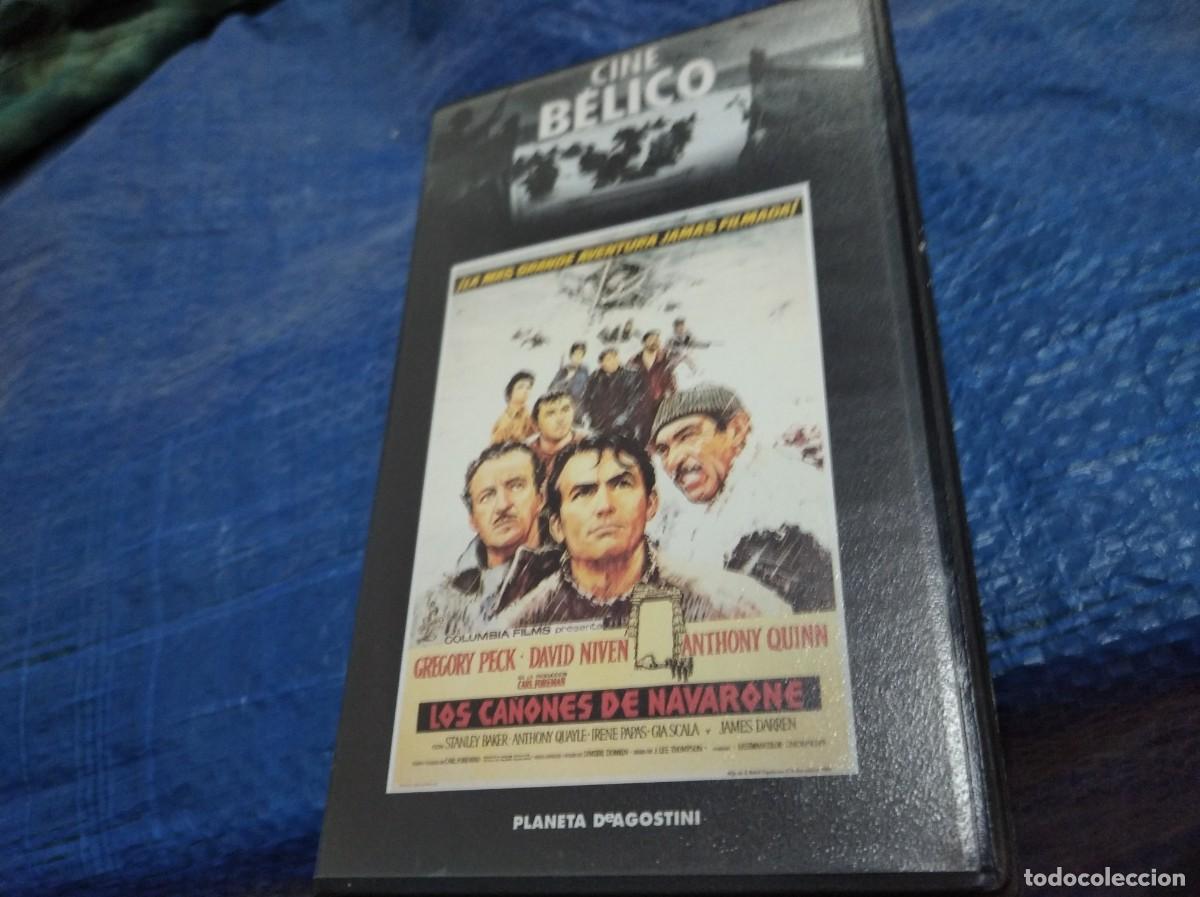 Cine: VHS LOS CA&Ntilde;ONES DE NAVARONE - Foto 1