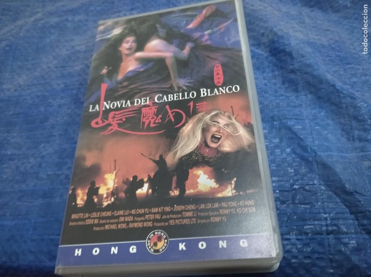 Cinema: VHS LA NOVIA DEL CABELLO BLANCO