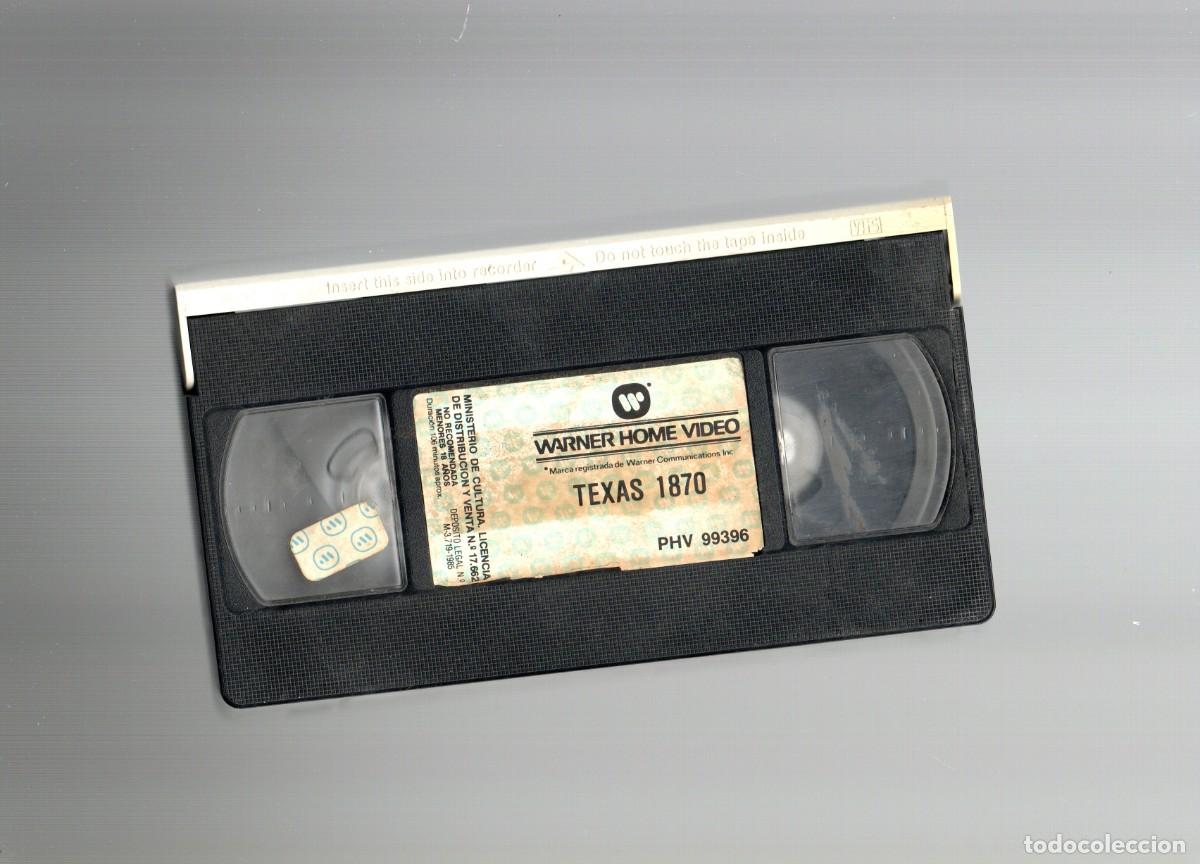 Cine: VHS - SIN CARATULA NI ESTUCHE - TEXAS 1870 - SPAGHETTI