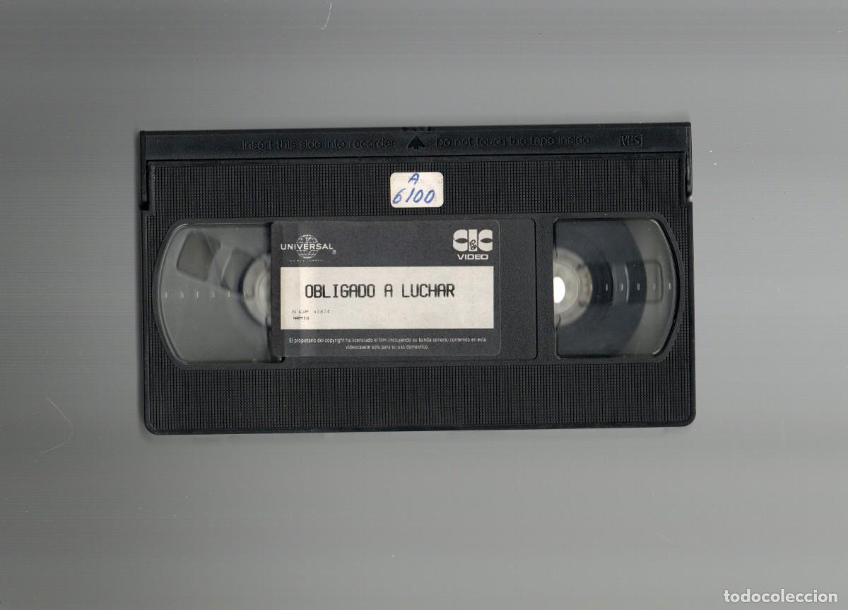 Cine: VHS - SIN CARATULA NI ESTUCHE - OBLIGADO A LUCHAR