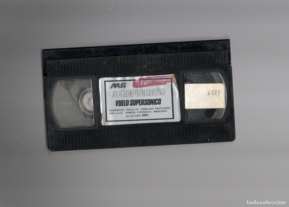 Cine: VHS - SIN CARATULA NI ESTUCHE - AEROPUERTO 78 VUELO SUPERSONICO