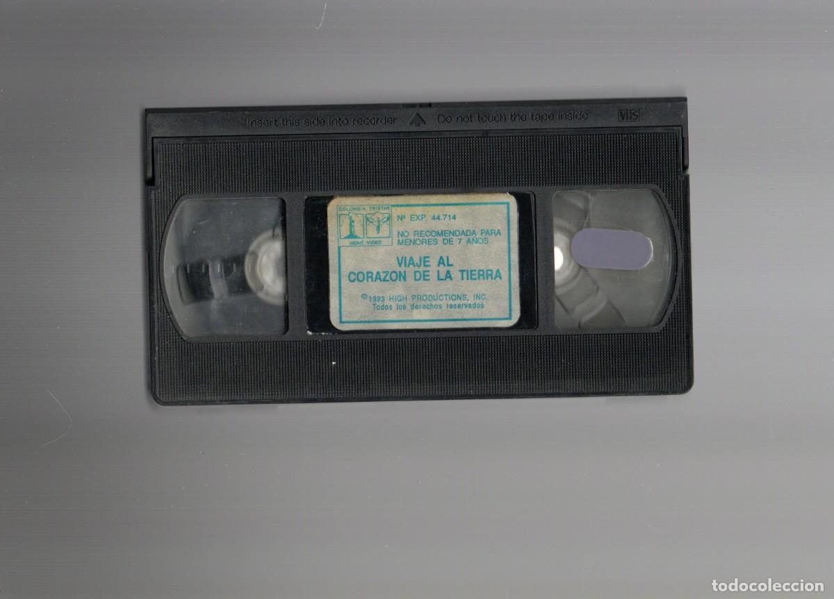 Cine: VHS - SIN CARATULA NI ESTUCHE - VIAJE AL CORAZON DE LA TIERRA