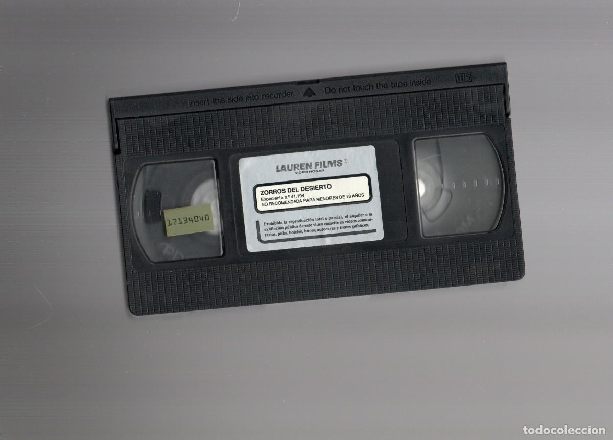Cine: VHS - SIN CARATULA NI ESTUCHE - ZORROS DEL DESIERTO - MICHAEL DURIKOFF