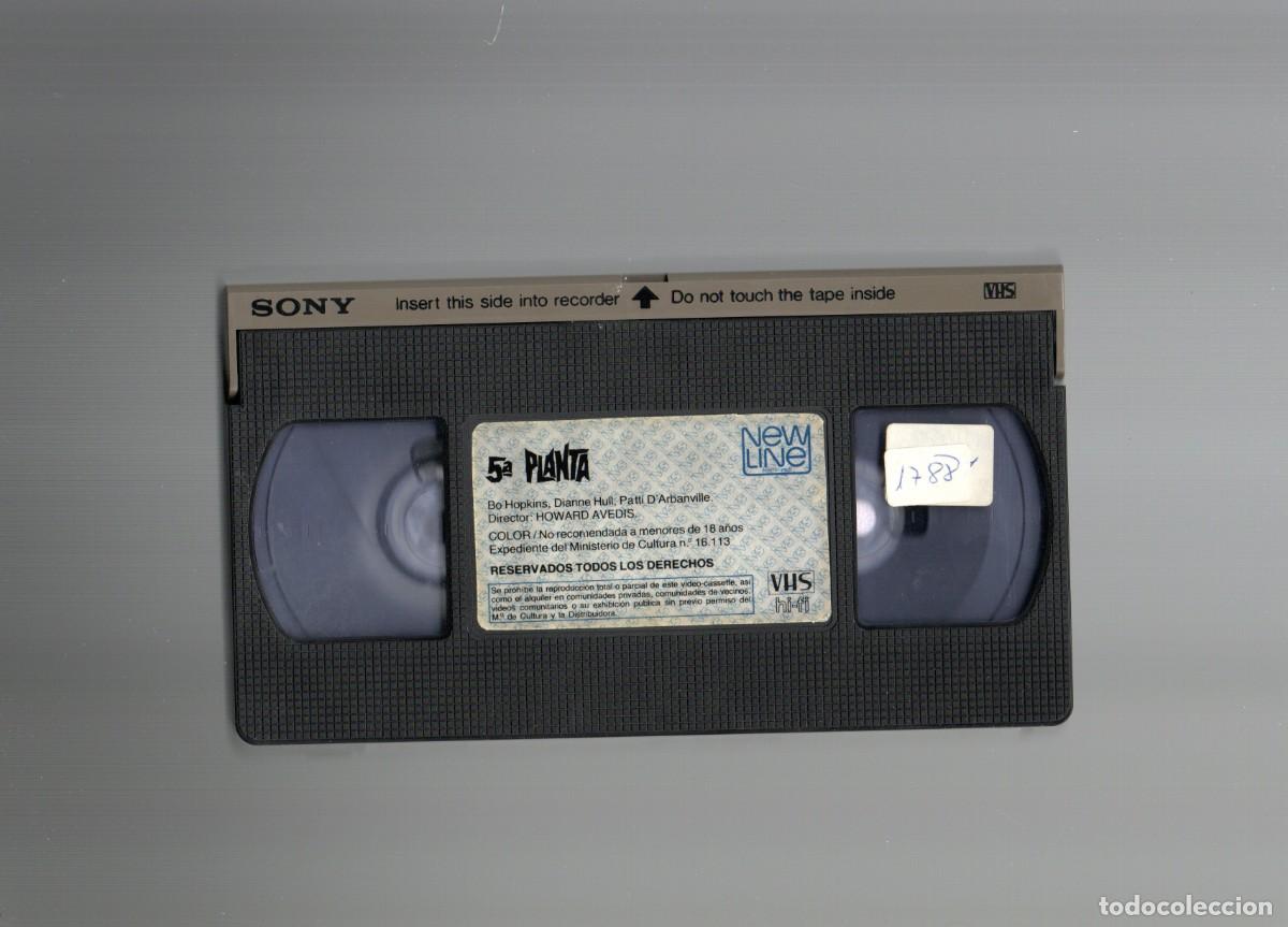 Cine: VHS - SIN CARATULA NI ESTUCHE - 5&ordf; PLANTA